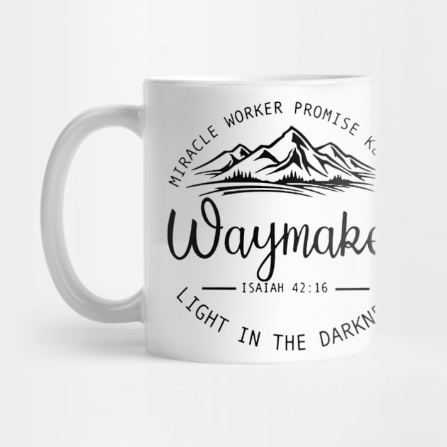 Waymaker Miracle Worker Promise by eraillustrationart